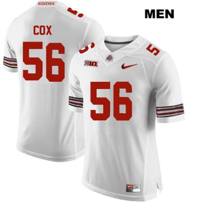 Men's NCAA Ohio State Buckeyes Aaron Cox #56 College Stitched Authentic Nike White Football Jersey TY20C23YZ